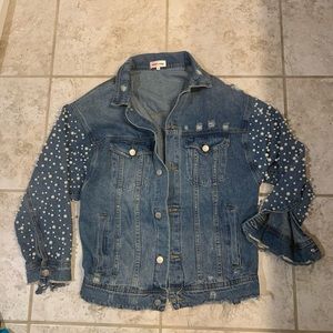Sunsetspring Pearl Denim Jacket Jean 